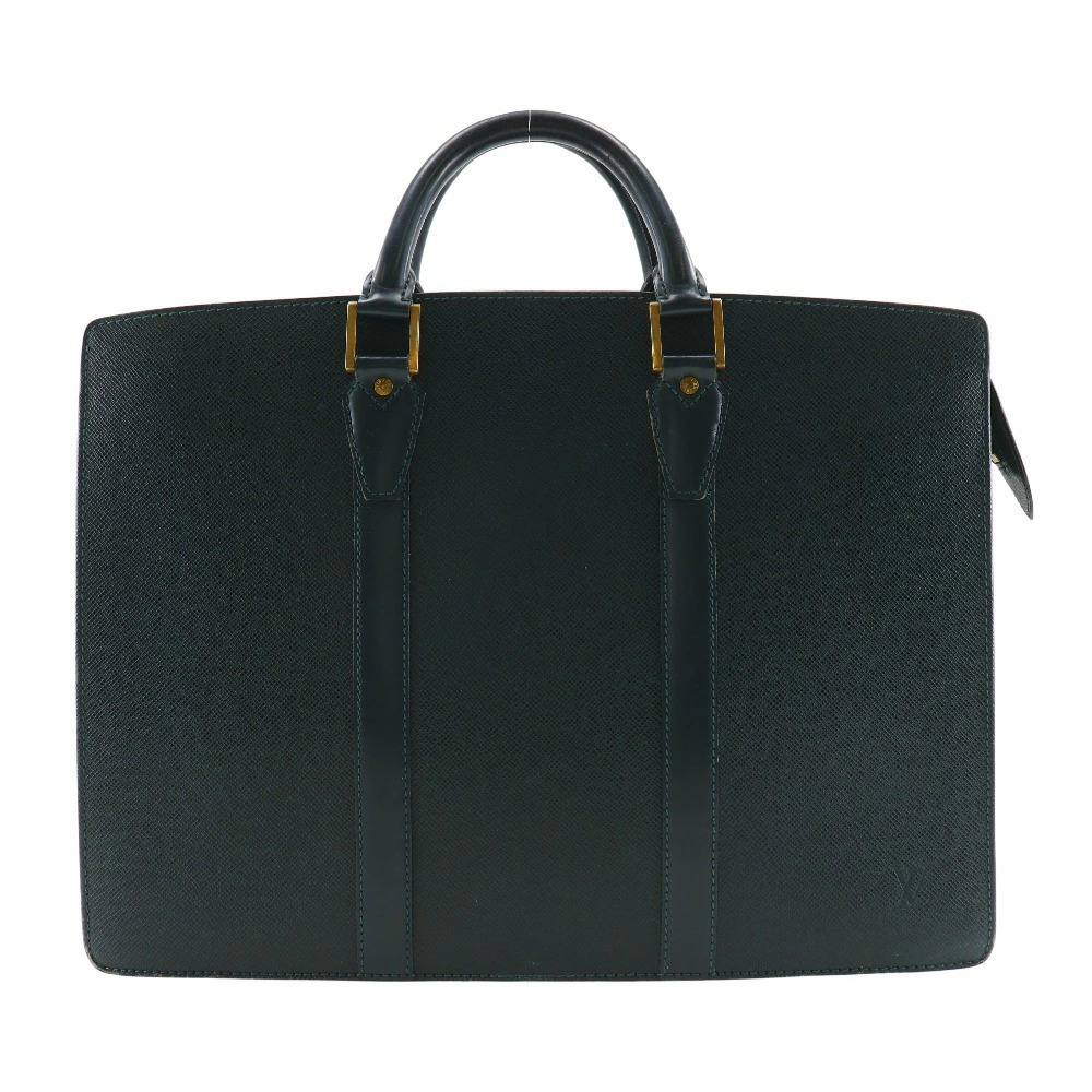 Louis Vuitton Porte Documentant Rosen Business Bag Taiga Epicea Dark Green